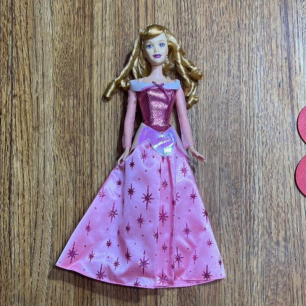 Disney Princess Doll in Pink Dress